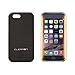 Clearon Selfie Light Case for iPhone 7 & iPhone 8 - LED Illuminated Light Up Cover - luminous Adjustable / Dimmable Flash Cell Phone Case - Rechargeable - (Black)