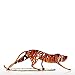 Tooarts Metal Weaving Leopard Modern Decorative Sculpture for Interior Decoration