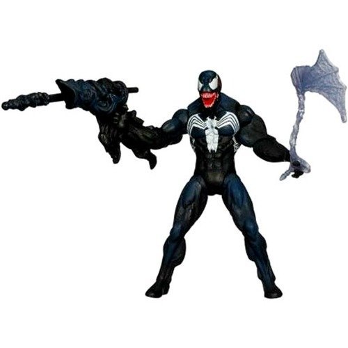 Hasbro SpiderMan 2010 Series One 3 3/4 Inch Action Figure Toxic Blast Venom
