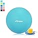 Trideer Exercise Ball (45-85cm) Extra Thick Yoga Ball Chair, Anti-Burst Heavy Duty Stability Ball Supports 2200lbs, Birthing Ball with Quick Pump (Office & Home & Gym)