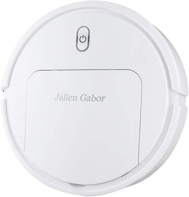 Smart Roboter Staubsauger Ermöglicht 120 Minuten Reinigungszeit, Wiederaufladbarer automatischer Smart Staubsauger mit Wischen, Anti-Fall Sensoren, Teppich, Hartholz, Linoleum, Fliesen reinigen