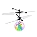 Maeffort Kid and Boy Toys, RC Flying Ball, Infrared Induction Helicopter Ball with Rainbow Shinning LED Lights and Remote Control for Kids, Flying Toy for Boys and Girls