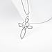 YFN Celtic Knot Cross Necklace Sterling Silver Infinity Love Heart Pendant Necklace