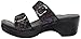 Dansko Women's Sophie Wedge Sandal, Black Stained Glass, 39 EU/8.5-9 M US