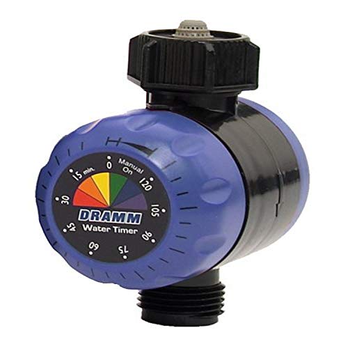 Dramm ColorStorm Premium Water Hose Timer, Mechanical, Turns Water Off Automati…