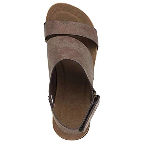 Sandals for Women Summer 2019 ❤Fashion Retro Ladies Platform Platform Wedges with Back Casual Sandals Under 15 Dollars - Thumbnail 3