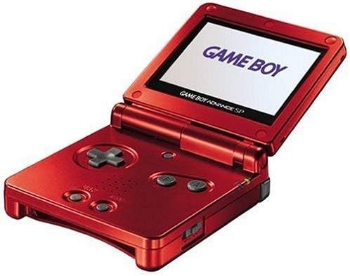 Amazon.com: Nintendo Game Boy Advance SP Console - Flame Red