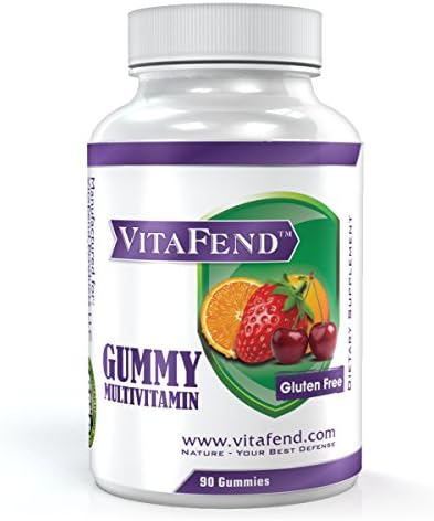 VitaFend Complete Adult Gummy Multiple Vitamin Vegetarian and Gluten Free 90 count
