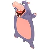Cartoon Bookmarks, 3D Stereo Wacky Animal Book Mark, PVC Ouch Ocean Series, Funny Cute creatived Gifts for Children, Adult (Hippo)