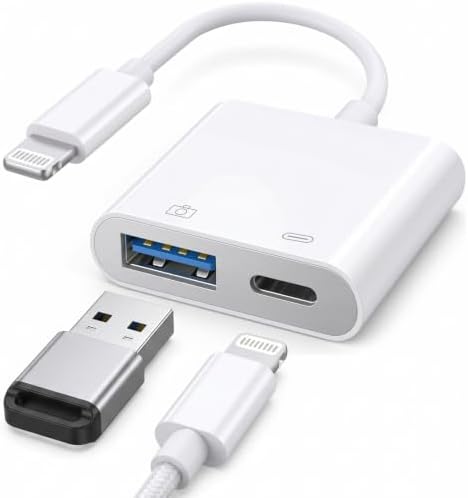 【Apple純正品】Lightning USB 3 Camera Adapter Amazon.com: Apple Lightning to USB 3 Camera Adapter : Electronics