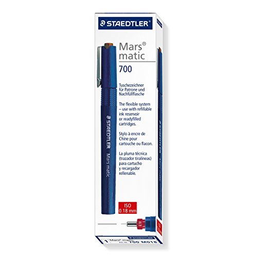 Staedtler Mars Matic 700 M018 Technical Pen - 0.18 mm From Japan