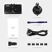 VAVA Dash Cam 1080P Full HD Car DVR Dashboard Camera, Driving Recorder with 3 Inch LCD Screen, Motion Detection, Loop Recording, Black