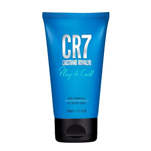 Cristiano Ronaldo CR7 Play It Cool Set de Regalo - Perfume Casual para Hombres - Spray Corporal y Gel de Ducha Revitalizante con Aroma Fresco - 3 pz