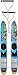 Hydroslide Kid's Trainer Water Skis, Blue, 48-Inch