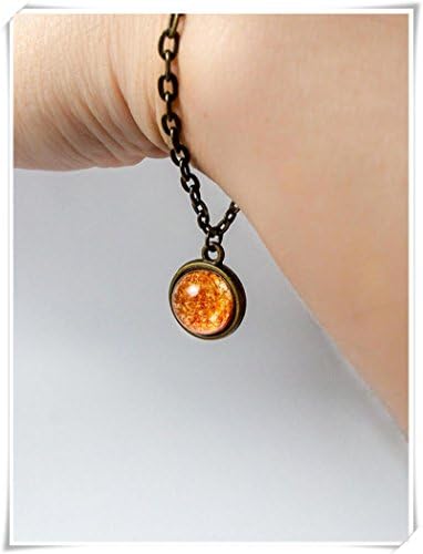 Elf House Tiny Mercury bracelet, Small bracelet, Space jewelry, Planet bracelet, Galaxy bracelet, pure handmade