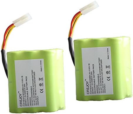 2-Pack Vacuum Cleaner 7.2V 4000mAh Replacement Battery for Neato VX, XV-11, XV-12, XV-14, XV-15, XV-21, XV-25 and Signature XV Pro