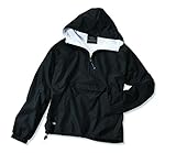 Charles River Apparel Women's Front Pocket Classic Pullover - Black, X-Large