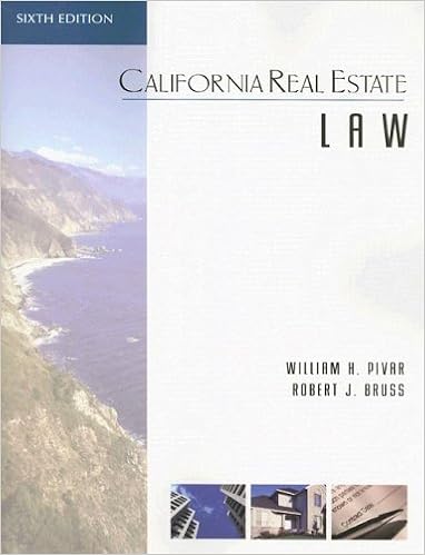 Amazon Com California Real Estate Law 9781419515163 Pivar William Bruss Robert Books