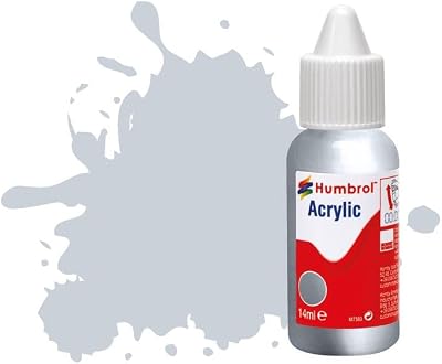 Humbrol Model Paint No 56 Aluminium Metallic 14ml Acrylic