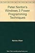 (Peter Norton's) Windows 3.0 power programming techniques