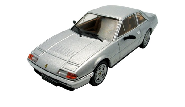 Amazon Com Hotwheels Ferrari 412 Silver Limited Edition Elite 1 43 Model Car By Hotwheels Juguetes Y Juegos