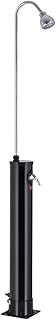 Monzana Solardusche 18 Liter 215cm Gartendusche Campingdusche Pooldusche Schwarz Aluminium Pool Dusche Solar Garten Außendusche