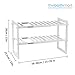 Adjustable & Expandable Under Sink 2-Tier Storage Shelf