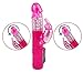 Bombex Fantasy Impress G-Spot Rabbit Vibrator w/Floating Beads - Powerful Vibration and Strong cltiroal Stimulation,Adult Sex Toys for Women,Romatic Pink
