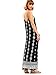 Maygold Womens Beach Boho Casual Maxi Dresses Spaghetti Strap Floral Pockets Long V-Neck Sundress