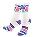 TeeHee Women's Easter Day Fashion Crew Socks 6 Pair Pack (Easter Bunny and Eggs)