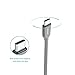 USB Type C Cable, Nekteck Nylon Braided USB-C to USB Type A Male Data & Charging Cord 56k ohm Resistor 6.6ft for for MacBook 12 Inch, Galaxy S9/ S9 Plus, Note8/ LG G6, Pixel3 2/XL,OnePlus 6 Grey