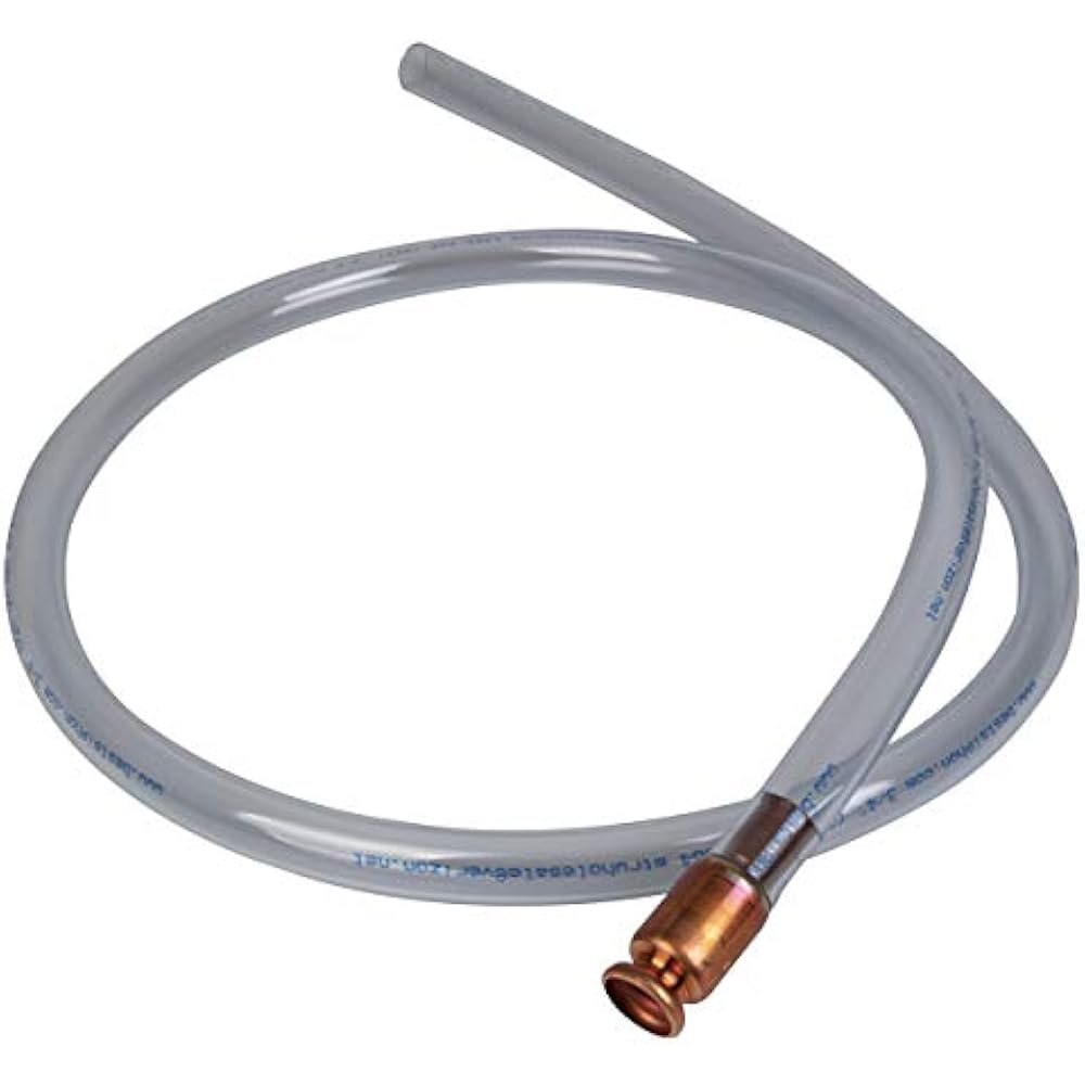 The Original Safety Siphon Gas 6 Foot High Grade Hose, 3/4" Valve