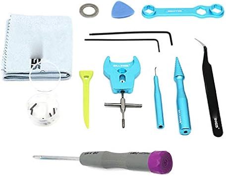Amazon Visprea リールメンテナンスキット リールメンテナンスセット リールメンテナンスキット リール修理キット リール修理セット ロットアルミ合金 Diyリールベアリング 釣りリールスプールベアリングピンリムーバーメンテナンス フィッシング解体ツールセット Yu131