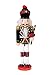 Clever Creations Black Scottish Bagpiper 12 Inch Traditional Wooden Nutcracker, Festive Christmas Décor for Shelves and Tables