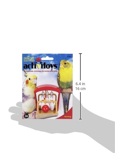 JW Pet Company Activitoys Birdie Bowling Bird Toy