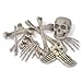 Skeleton Decoration Bone Décor, Bag of Bones, 6 inches to 16 inches, 12 Piece Set
