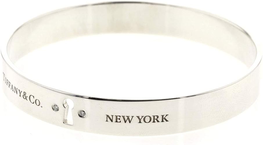 Amazon ティファニー Tiffany Co ロック 2p ダイヤモンド バングル シルバー925 ダイヤモンド レディース 中古 Pd3 バングル 通販