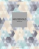 Household Inventory Book: Geometric Pattern Home, Property, Building List Journal | Track Items & Contents For Insurance Claims | Details, Logs ... x 10” Softback (Home Organisation) (Volume 3)