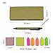 Colourful Sticky Notes Memo Box With 2 Square Note/5 Arrow Shape Note/A Ruler/A Pen Arrow Index Bookmark