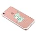 Qissy iPhone 7 Case Transparent TPU Cute Rabbit Elephant Bear Strawberry balloon Clear Design Cover (1)
