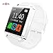 Amazingforless Bluetooth Touch Screen Smart Wrist Watch (U8 - White)