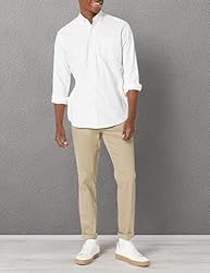 Amazon Essentials Men's Slim-Fit Wrinkle-Resistant