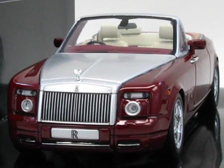 Amazon Minichamps ミニチャンプス 1 43 ロールスロイス ドロップヘッド クーペ 07 レッドメタリック ミニカー ダイキャストカー おもちゃ