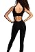 Women's Mesh Stitching Solid Color Sleeveless Black Jumpsuit Romper
