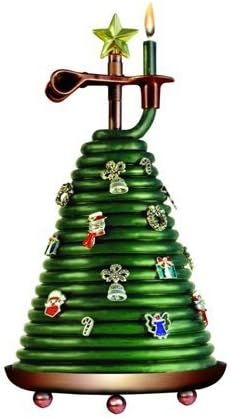 Candle By The Hour 20650B 80-Hour Christmas Tree Coil Candle with 14 Charms