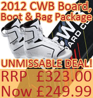 CWB SOL Board, Boot and Padded Bag Package, under £250!