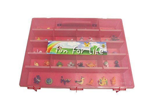 Fun For LifeTM Pokemon TM Compatible Organizer is The Perfect Pokemon TM Figure Compatible Storage C - //coolthings.us