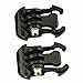 Lowpricenice 2x Black Buckle Basic Strap Mount for Gopro Hero 1 / 2 / 3 Camcorder