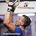 ProFitness Cross Training Glove 5 (Large, Black/White)
