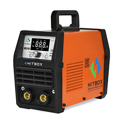 ARC Welder 200A Stick Welding Machine IGBT Digital Inverter Welder 220V DC Lift TIG Portable Welding Machine HITBOX